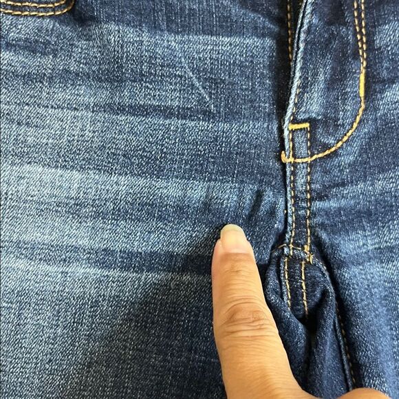 American Eagle super stretch sz 00 Short blue denim jeans - Picture 3 of 9